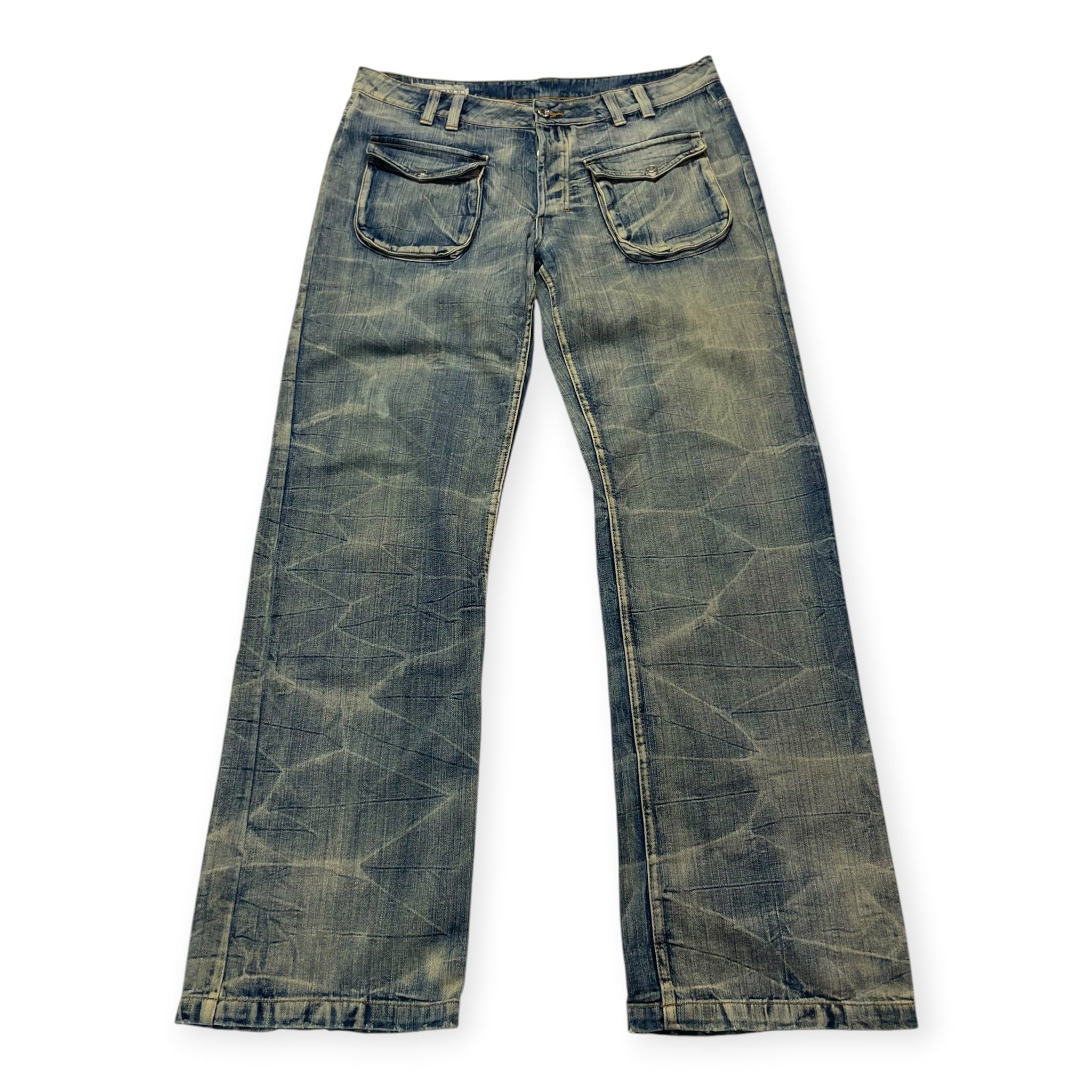 Washed Japan Style Jeans