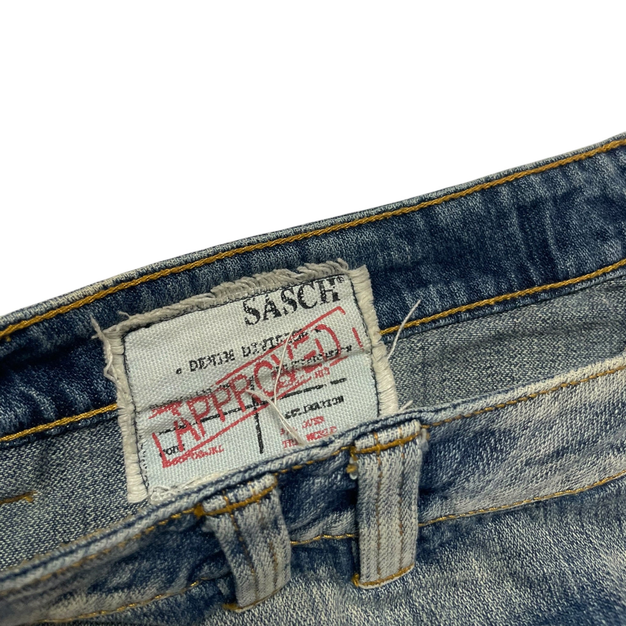 Washed Japan Style Jeans