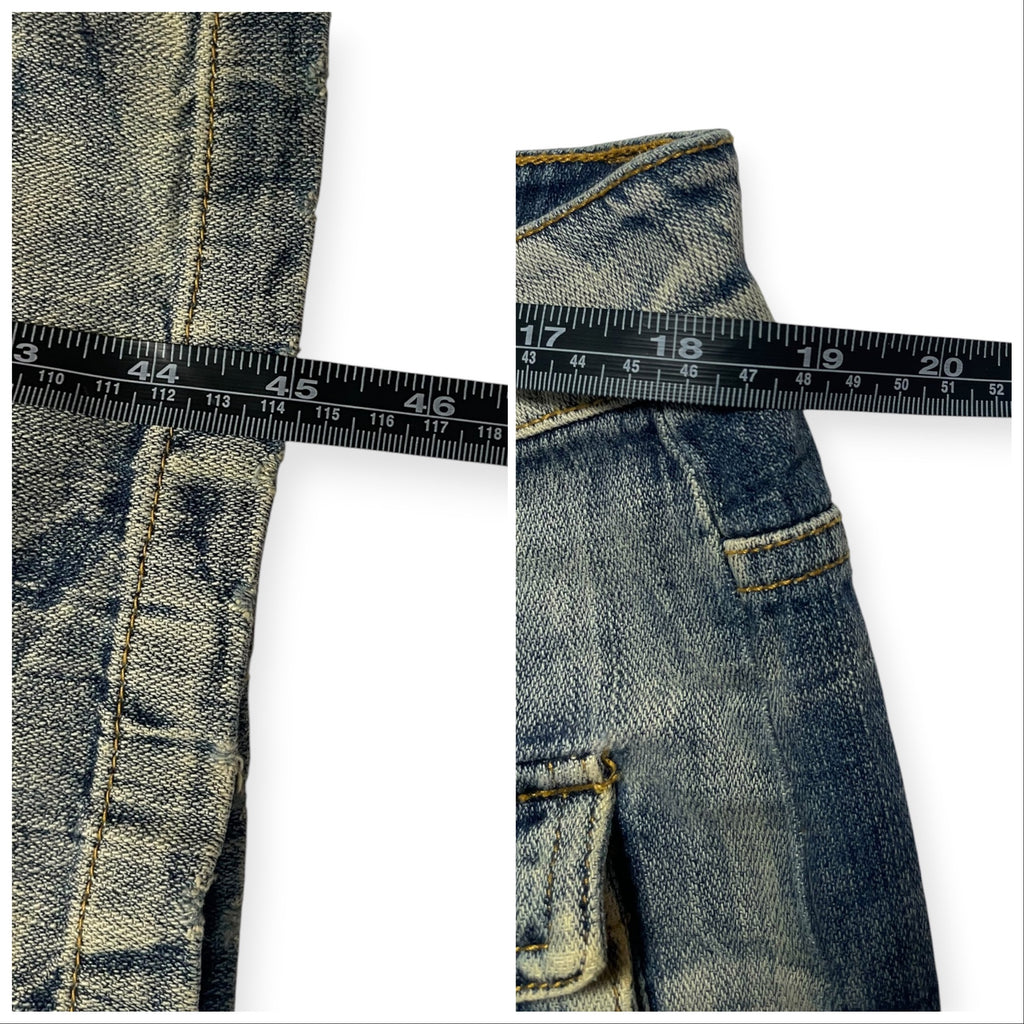 Washed Japan Style Jeans